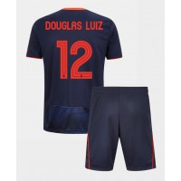 Otroški Nogometni dresi Nottingham Forest Douglas Luiz #12 Tretji 2025-26 Kratek Rokav (+ Kratke hlače)